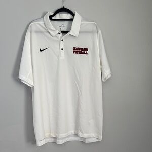 Nike White Polo Shirt Athletic Performance